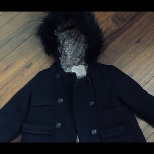 Toddler Girl peacoat 12-18 months